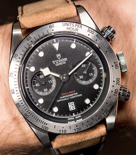 tudor all black watch price|tudor black bay chronograph.